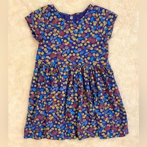 Tea Collection Short Sleeve Wrap Neck Dress